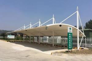 皮山县膜结构停车棚